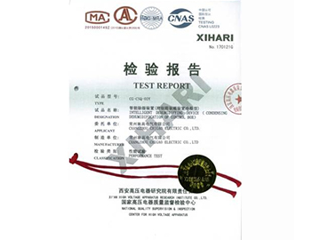 除濕裝置檢測(cè)報(bào)告